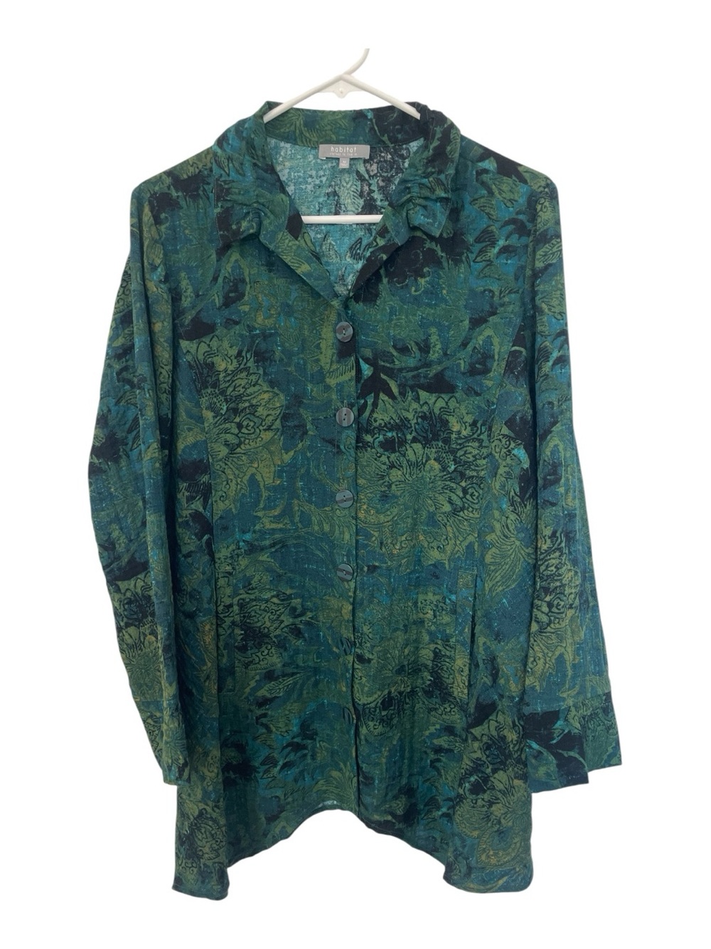 Habitat “Express Travel” Jacobian Floral Event Jacket